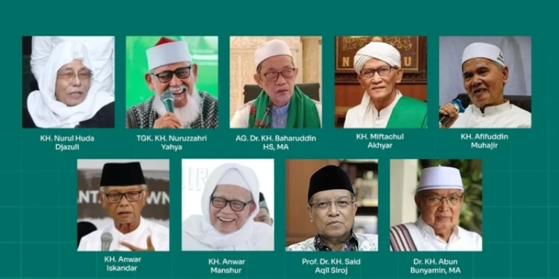 9 Ulama Sepuh Terpilih Jadi AHWA Muktamar Ke-35 NU, Ini Daftarnya
