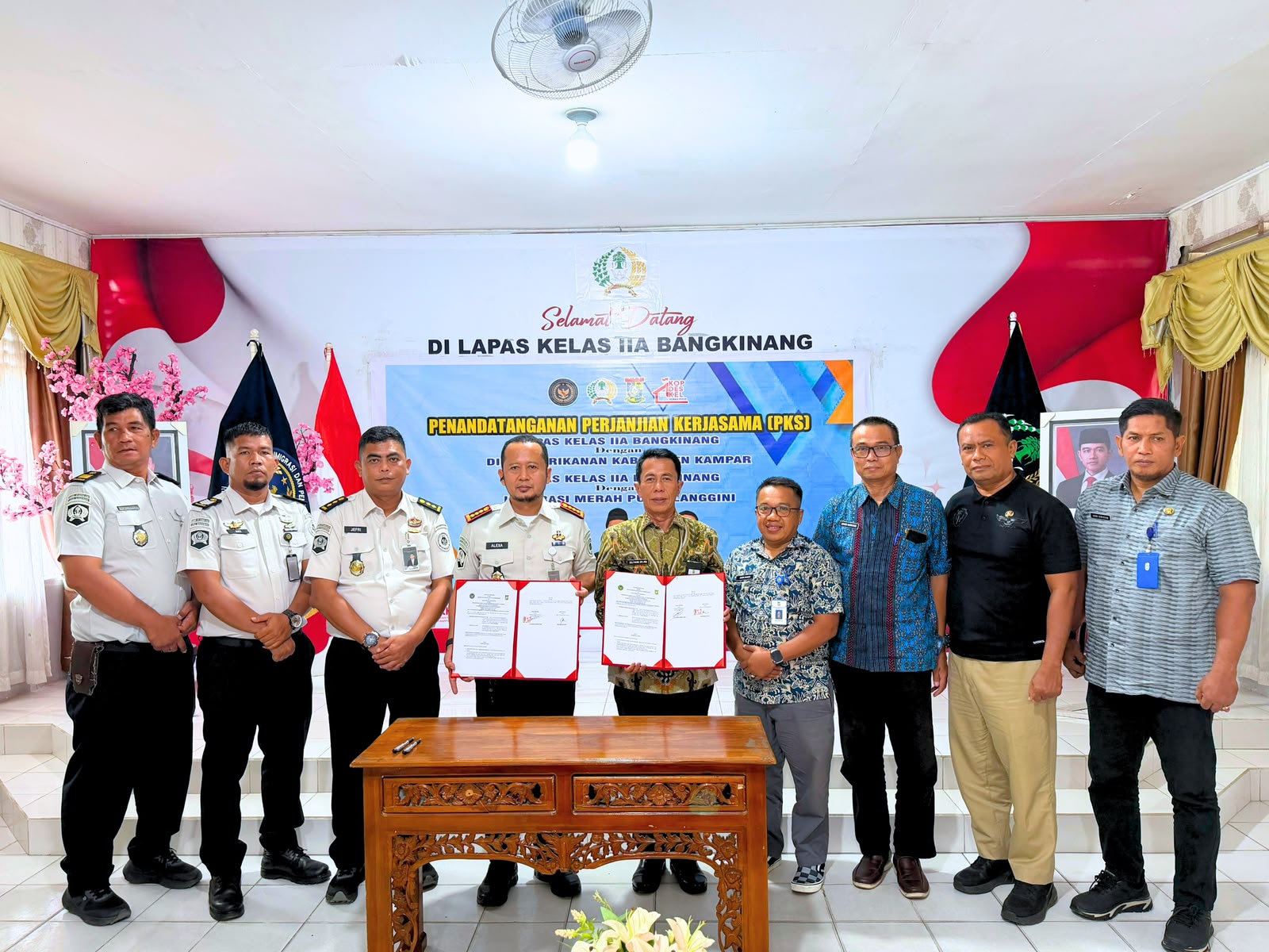 Lapas Bangkinang Gandeng Dinas Perikanan dan Koperasi untuk Latih Kemandirian Warga Binaan