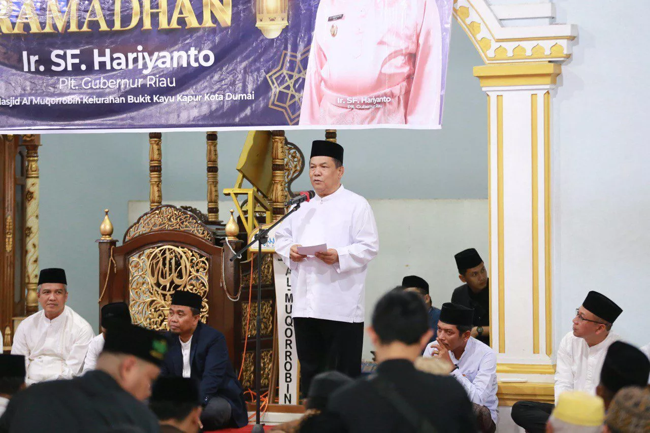 Jadi Ruang Aspirasi, Plt Gubri Safari Ramadan di Dumai
