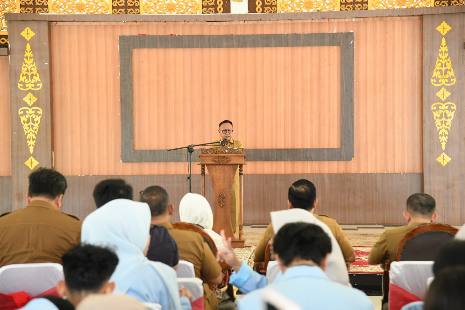 485 Mahasiswa UNRI Turun ke Desa, Siap Bantu Bengkalis Hadapi Stunting hingga Karhutla