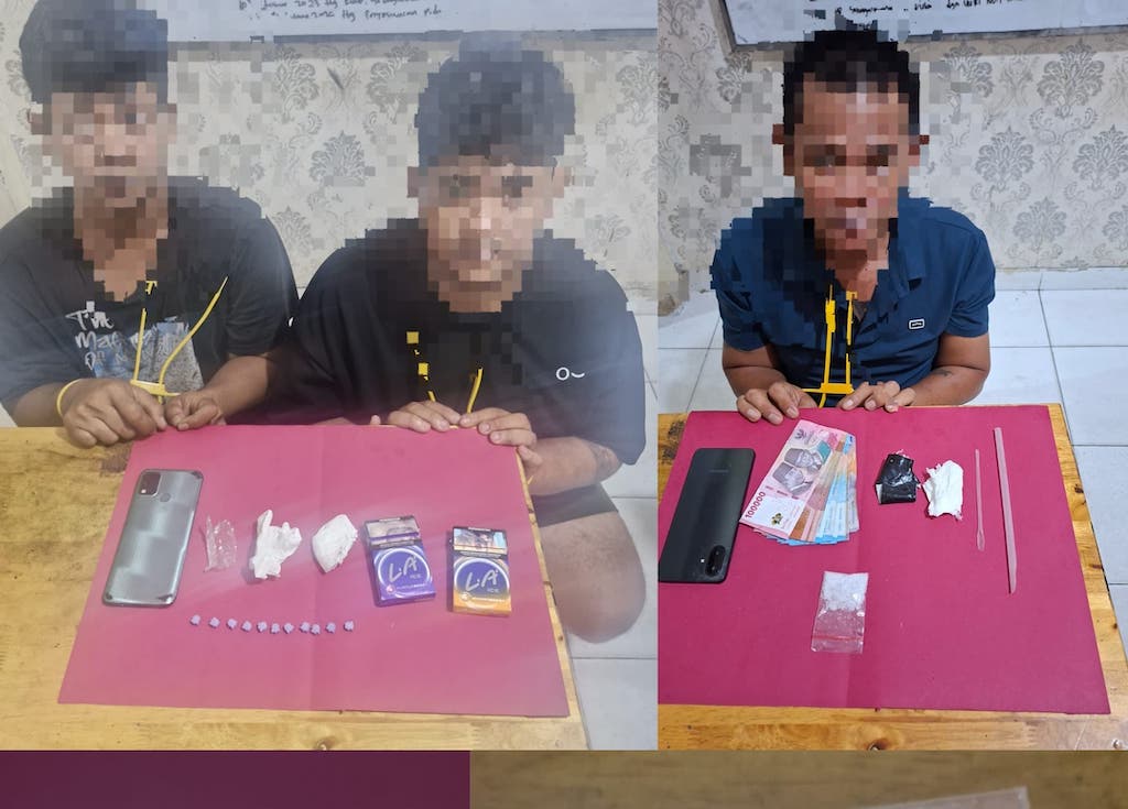Polisi Bongkar Jaringan Narkoba di Kandis, 3 Pelaku Diciduk