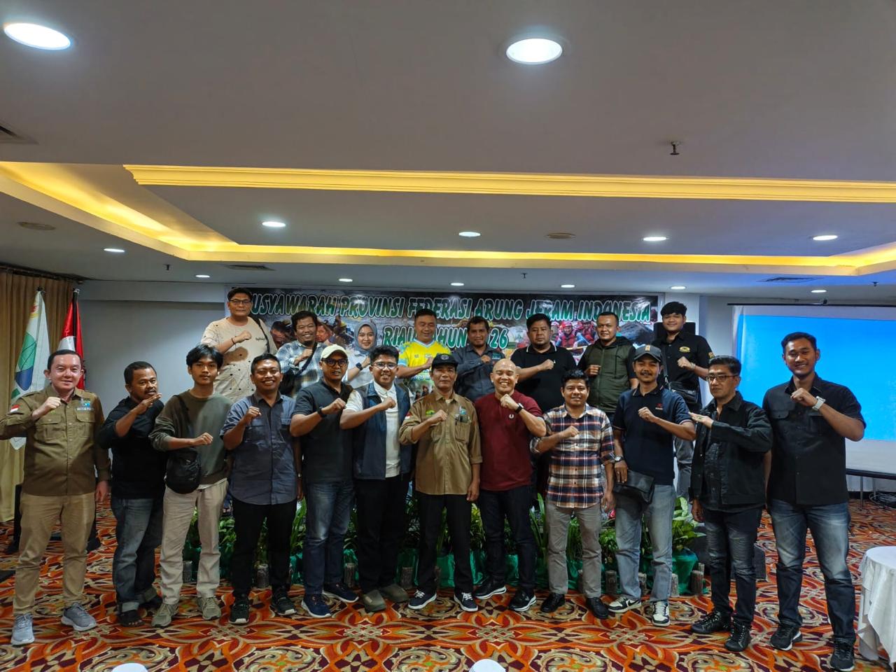 Erfan Panca Putra Terpilih Aklamasi Pimpin FAJI Riau 2026-2030