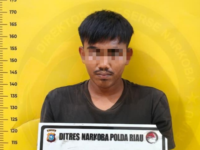 Nyamar Jadi Pembeli, Pengedar Sabu di Kampung Panger Pekanbaru Ditangkap Polisi
