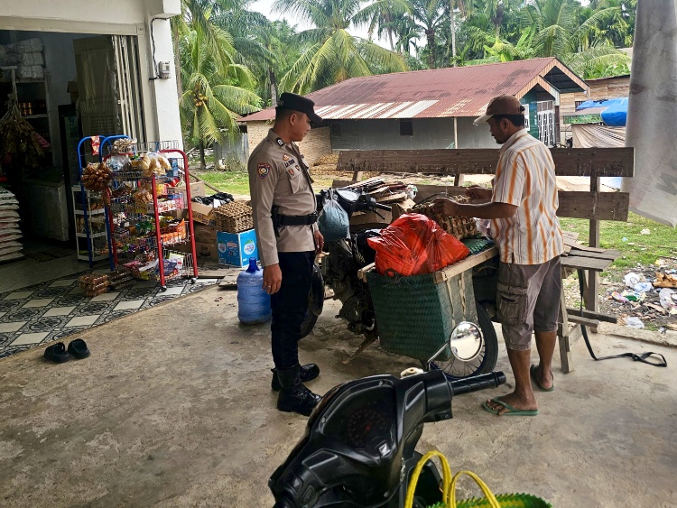 Polsek Rimba Melintang Tingkatkan KRYD, Sasar Daerah Rawan C3 di Rohil