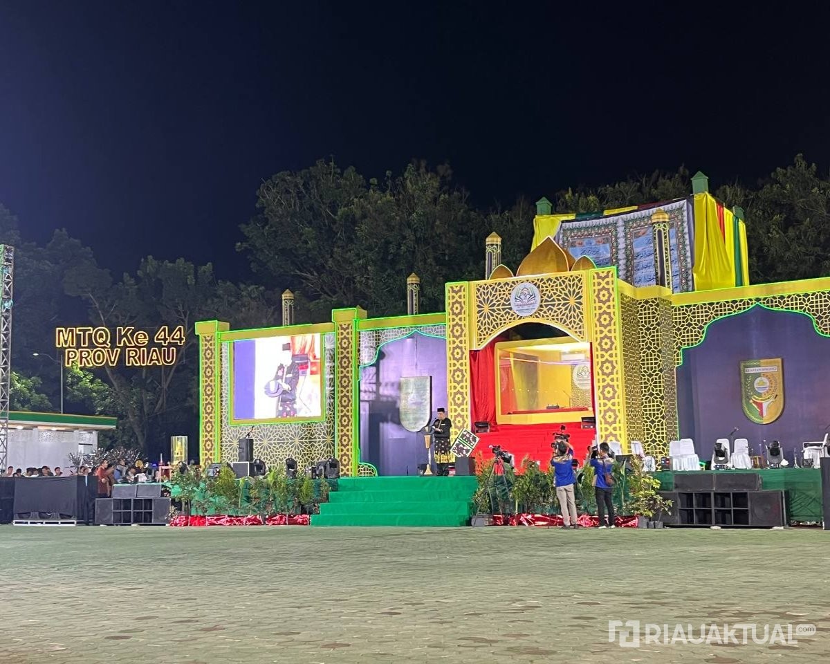Plt Gubri Buka Rangkaian MTQ ke-44 Tingkat Provinsi Riau
