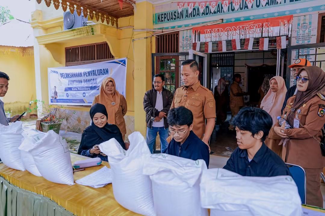 Bantuan Pangan untuk 60.478 Warga Pekanbaru Mulai Disalurkan