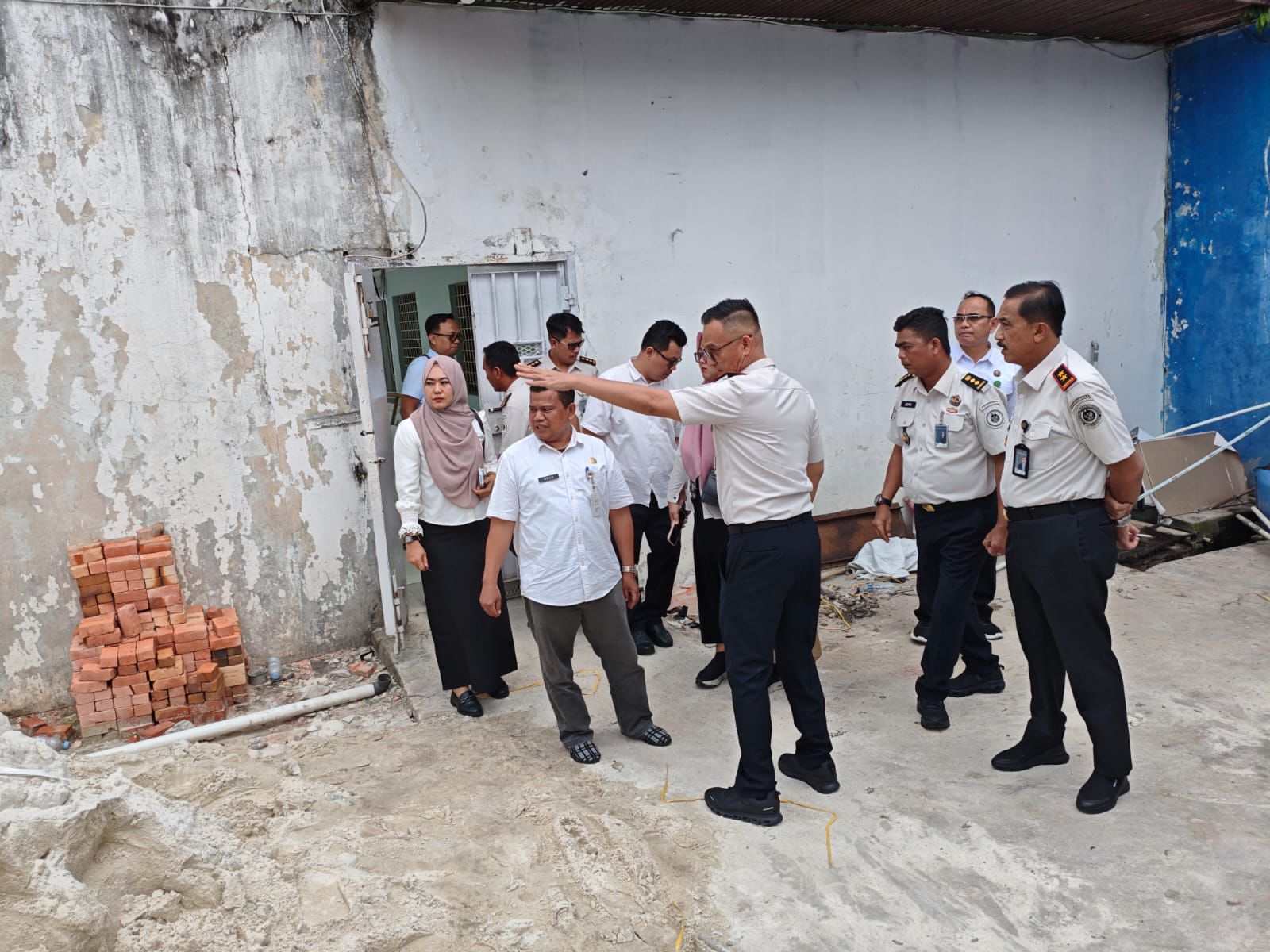 Bau Septic Tank, DLHK Rekomendasikan Lapas Pekanbaru Buat Bak Limbah Baru