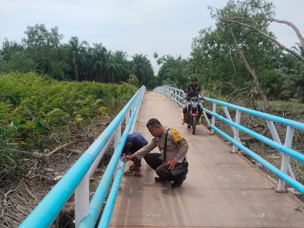 Renovasi Jembatan Merah Putih Presisi Tahap II di Rimba Melintang Capai 72 Persen