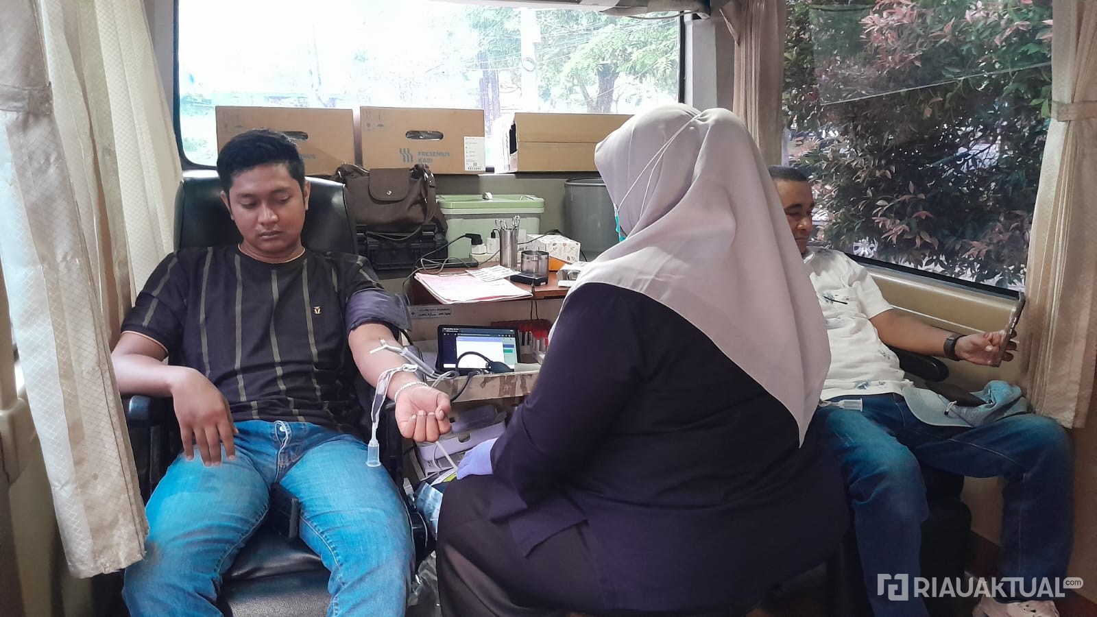 Demokrat Riau Gelar Donor Darah, 200 Peserta Ikut Berpartisipasi