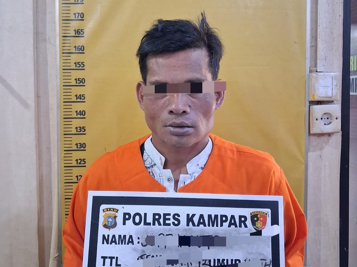 Bejat! Ayah Tiri di Kampar Diduga Cabuli Anak hingga Pendarahan