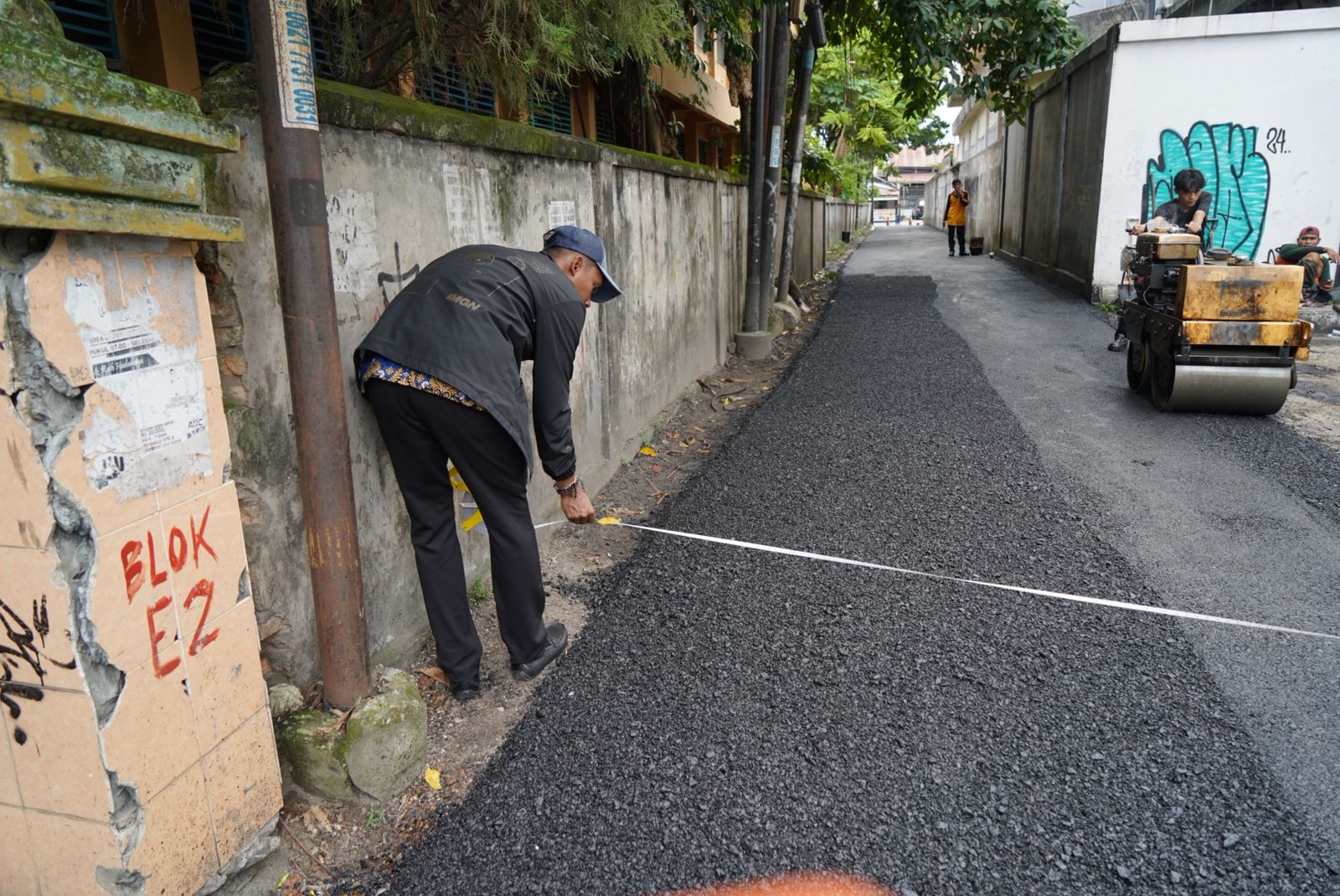 Gerak Cepat Respon Aduan Warga, PUPR Pekanbaru Aspal Jalan Penghubung Cut Nyak Dien - Pepaya 
