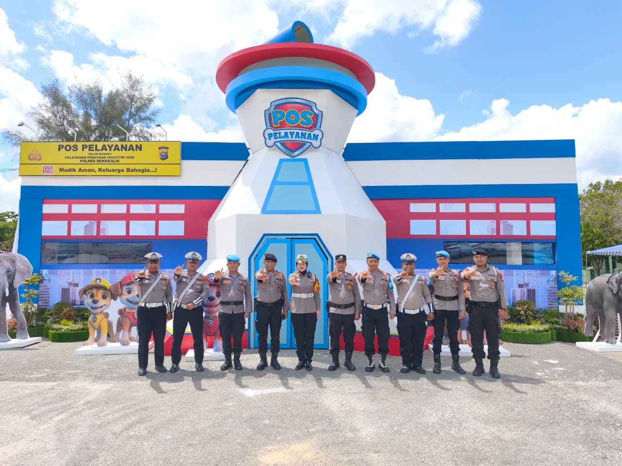 Polres Bengkalis Buka Layanan Penitipan Kendaraan Gratis untuk Pemudik