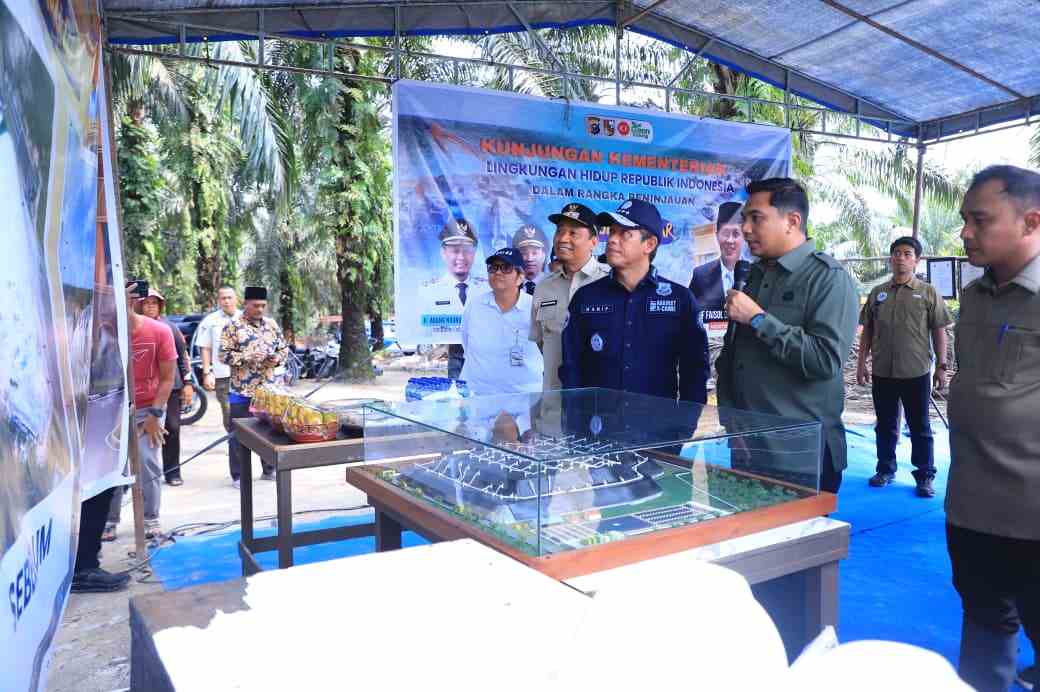 Inovasi Kelola Sampah Hingga Kolaborasi Green Policing, Menteri LH Apresiasi Wako Pekanbaru 