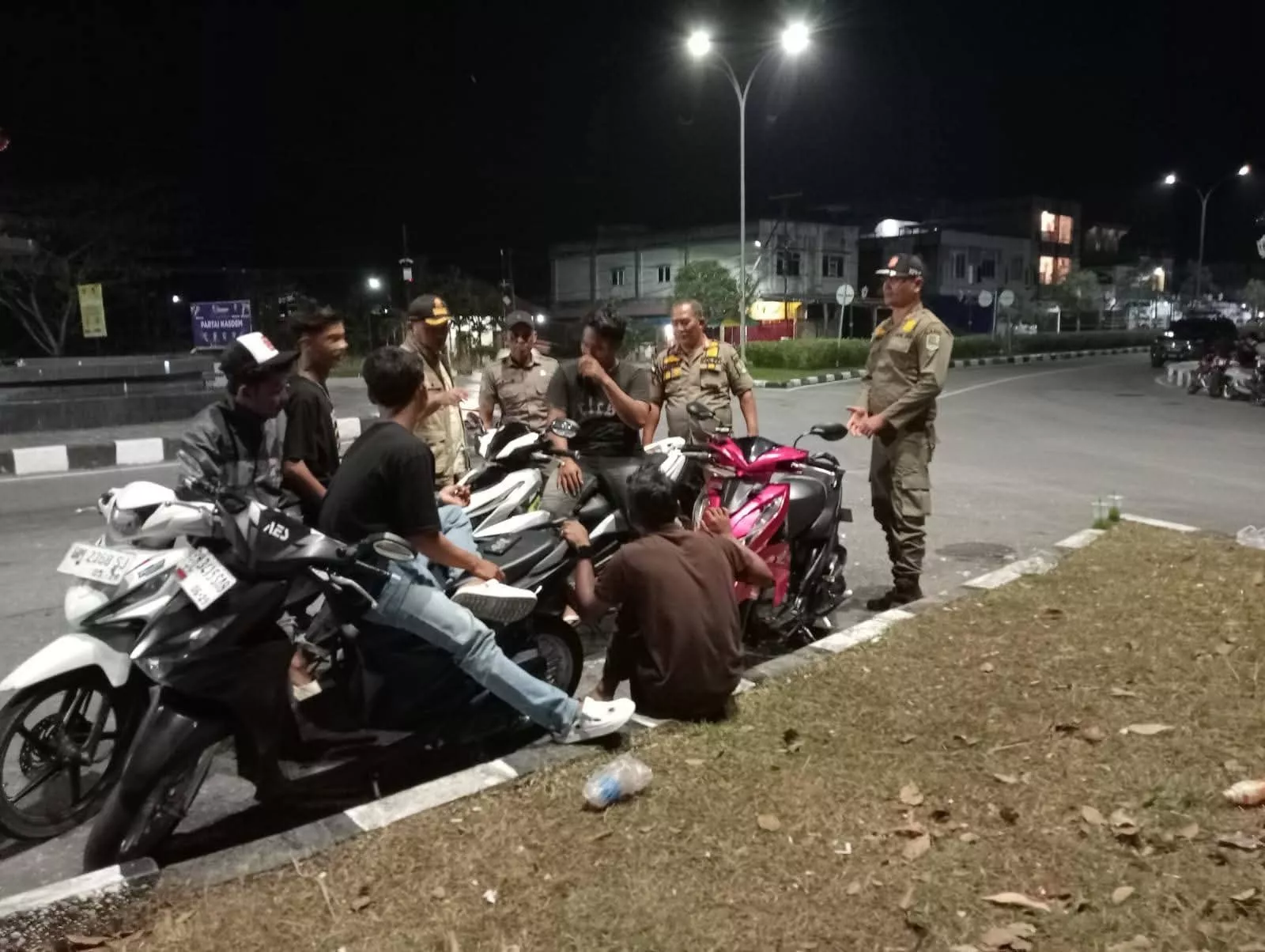 Satpol PP Siak Patroli Antisipasi Balap Liar saat Ramadan