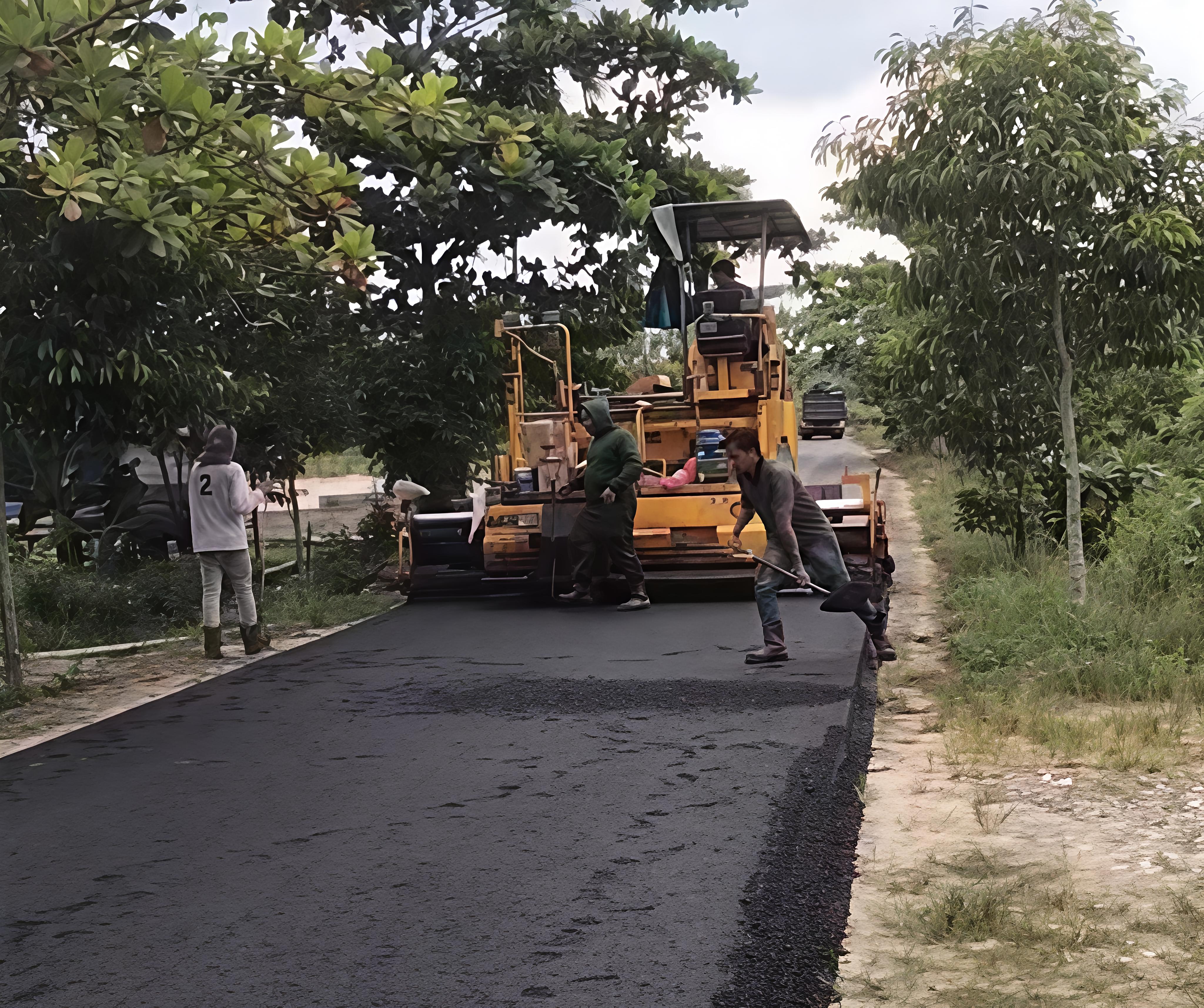 Pemko Pekanbaru Muluskan Jalan Teluk Leok Rumbai, Penantian Warga Sejak Puluhan Tahun Lalu Terbayarkan 
