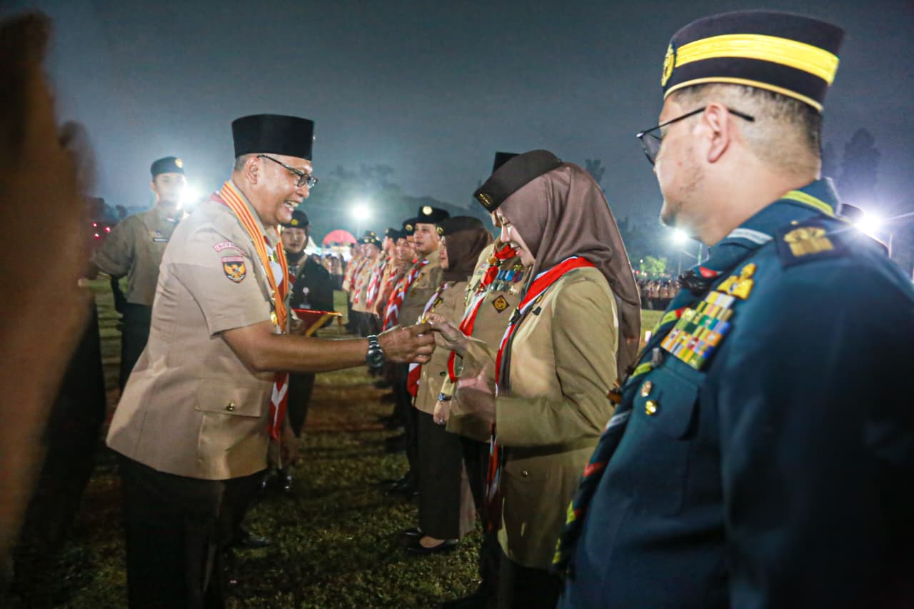 Dedikasi Majukan Pramuka Berbuah Penghargaan, Sulastri Agung Raih Lencana Darma Bakti