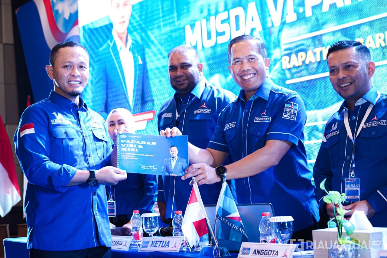 Ketua DPD Demokrat Riau Agung Nugroho Siapkan Konsolidasi, Targetkan Tambah Kursi DPR RI