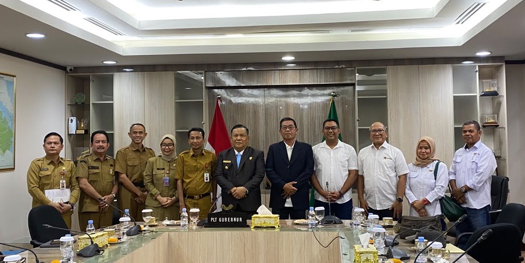 PWI Riau Audiensi dengan Plt Gubernur, Bahas Konsolidasi hingga Kompetensi Wartawan