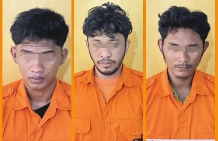 Satresnarkoba Polres Inhu Ringkus 3 Pelaku Sabu
