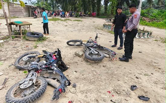 Keributan di Kebun PT Adei Bengkalis, Security Diserang dan Kendaraan Dirusak