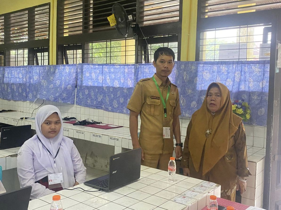 Dukung Mutu Pendidikan, TKA di SD Negeri 1 Pekanbaru Berjalan Lancar