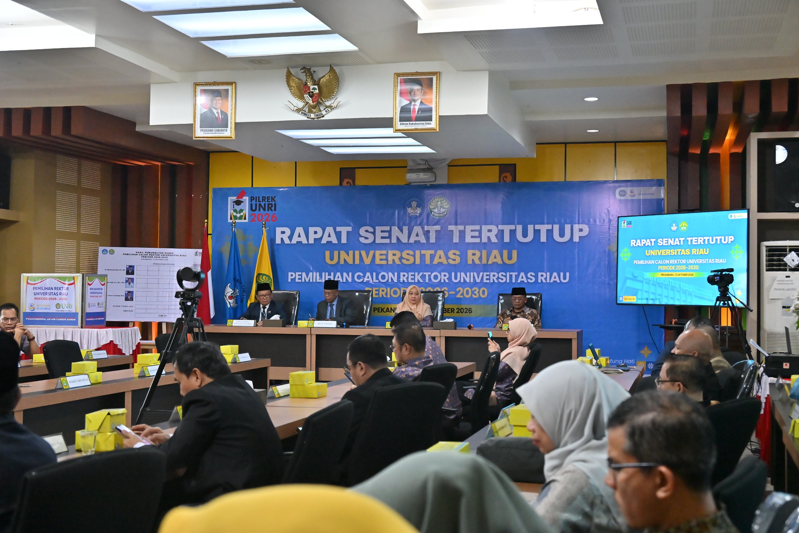 Ahmad Fadli Terpilih sebagai Rektor Unri Periode 2026–2030