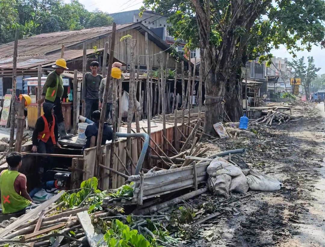 Pemko Pekanbaru Genjot Pembangunan Drainase, Rp100 Miliar Digelontorkan untuk Atasi Banjir