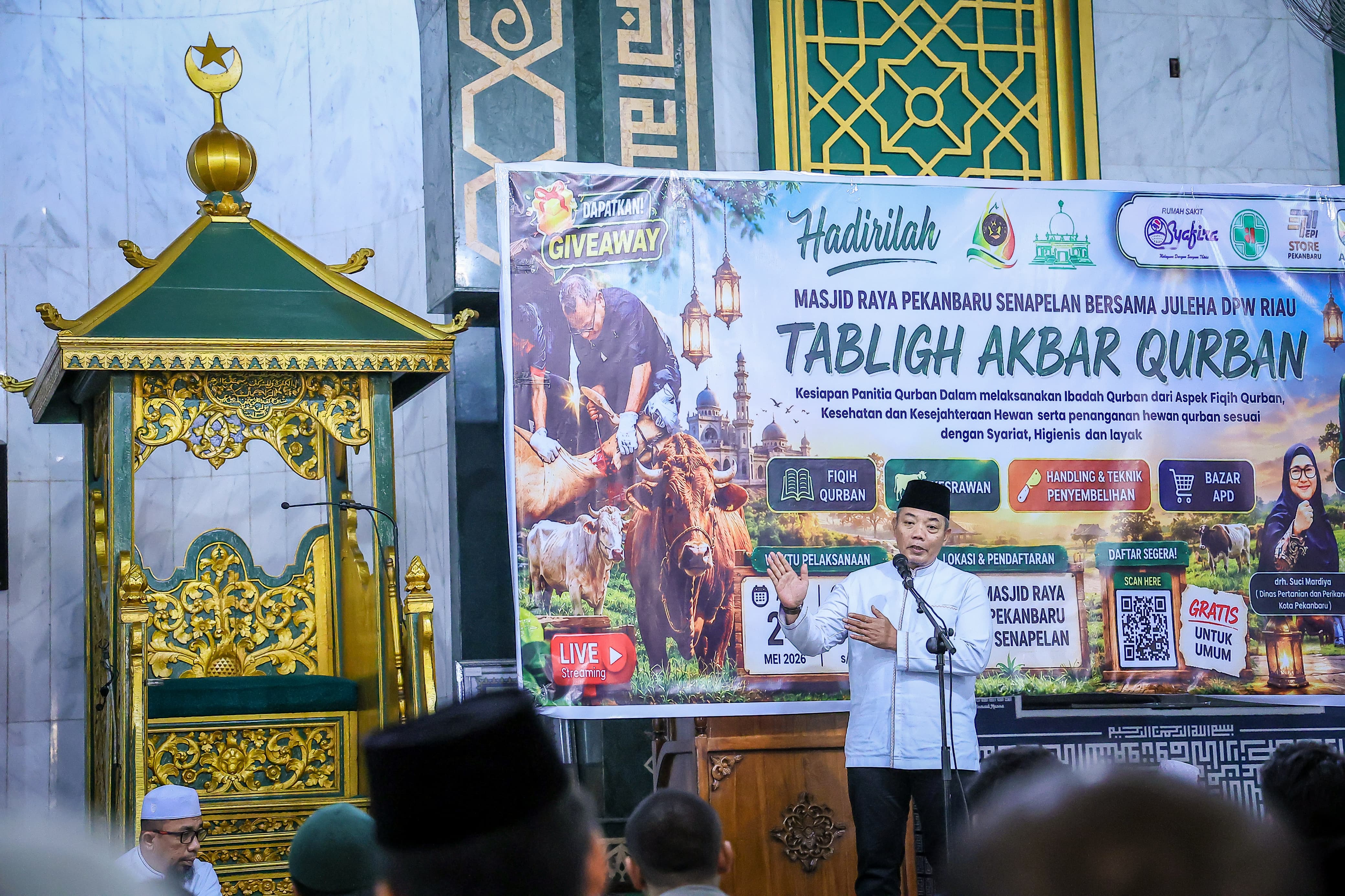 Pemko Pekanbaru Dorong Peningkatan Kompetensi Juru Sembelih Jelang Iduladha Lewat Sertifikasi 