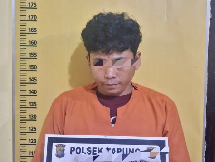 Sabu Disembunyikan di Topi, Warga Kampar Diciduk Polisi