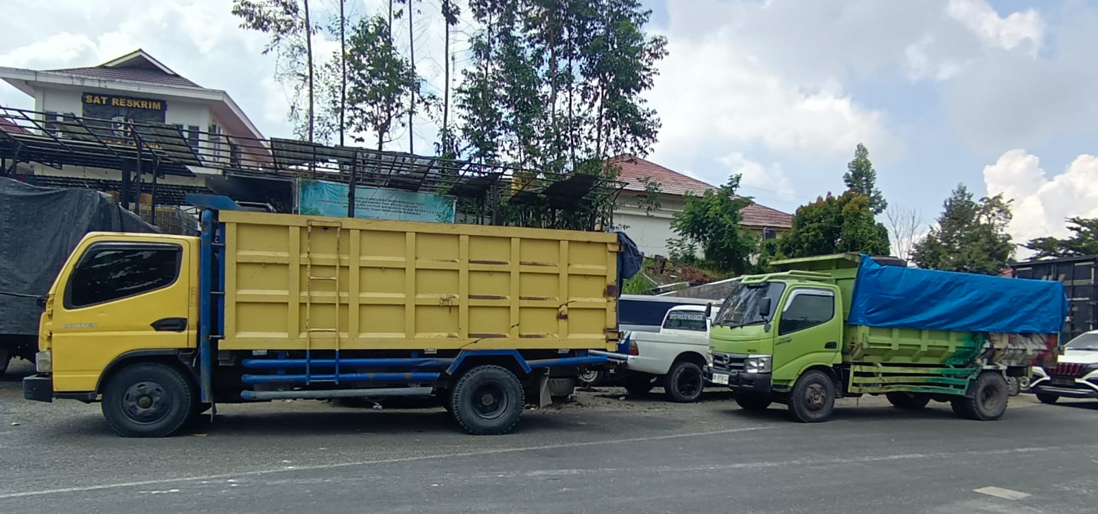 Polres Pelalawan Sita 12 Kubik Kayu Tanpa Dokumen, Satu Tersangka Diamankan