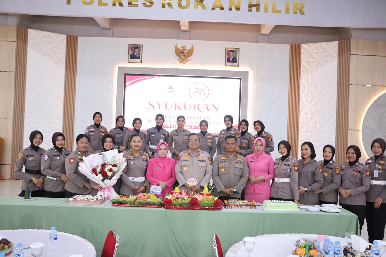 HUT Polwan ke-78, Kapolres Rohil: Polwan Bukan Sekadar Simbol Perempuan di Polri