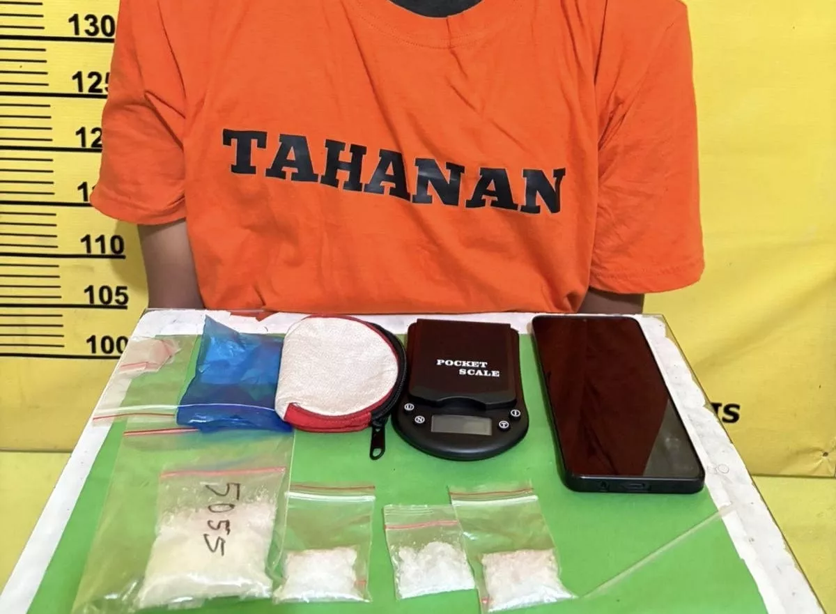 Polsek Kelayang Gerebek Warung di Batu Betanam, 46,6 Gram Sabu Diduga Siap Edar Diamankan