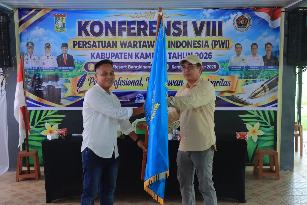 Syawal Kembali Terpilih Pimpin PWI Kampar Periode 2026-2029