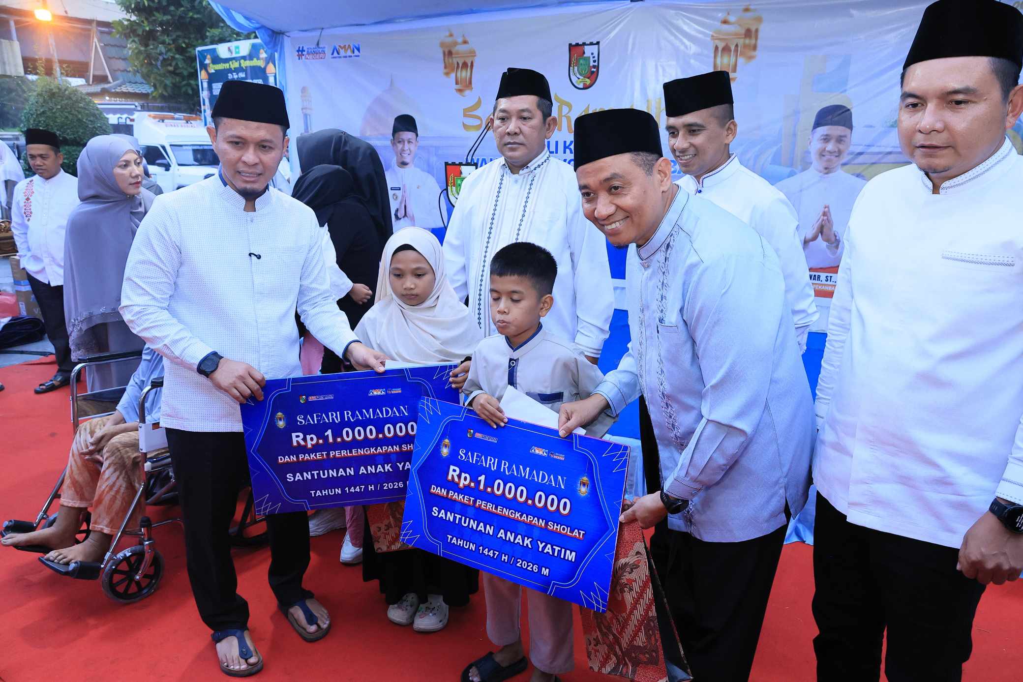 Peringati Nuzulul Qur'an, Wako Agung Salurkan Bantuan Hingga Santuni Anak Yatim 