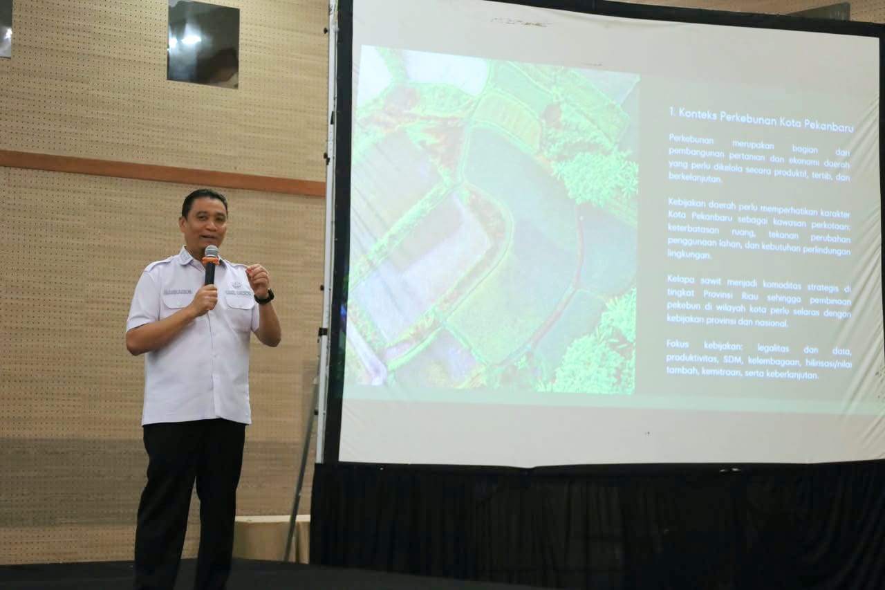 Wawako Dorong Sawit Pekanbaru Jadi Penggerak Ekonomi Tanpa Korbankan Lingkungan