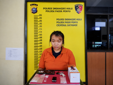 Sabu Disimpan di Kotak Kipas, Wanita di Inhu Diamankan Polisi