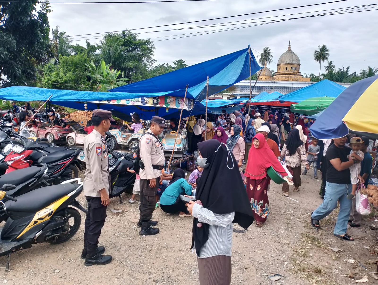 Polsek Rimba Melintang Gelar KRYD Cegah Kriminalitas