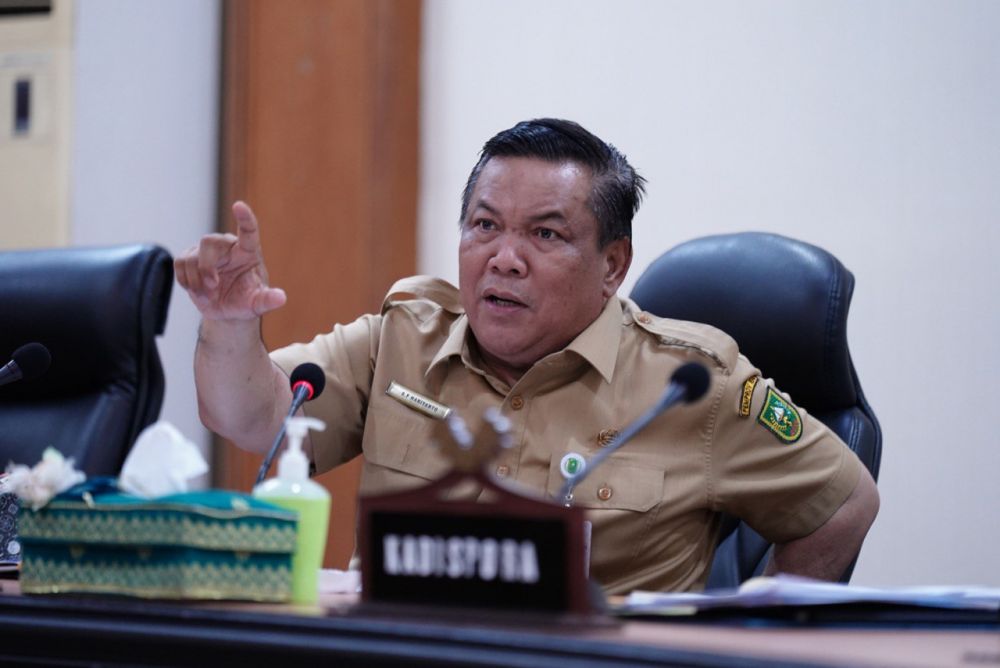Plt Gubernur Riau Soroti Kemacetan Jalan HR Soebrantas Pekanbaru