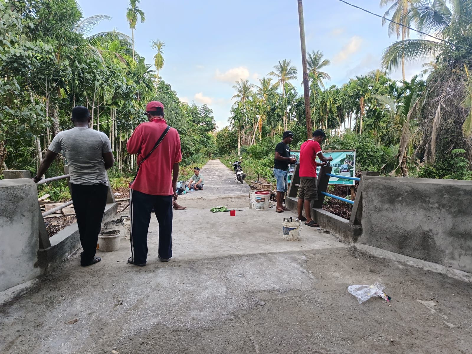 Jembatan Merah Putih Presisi Bangkitkan Harapan Warga Pedalaman Bengkalis