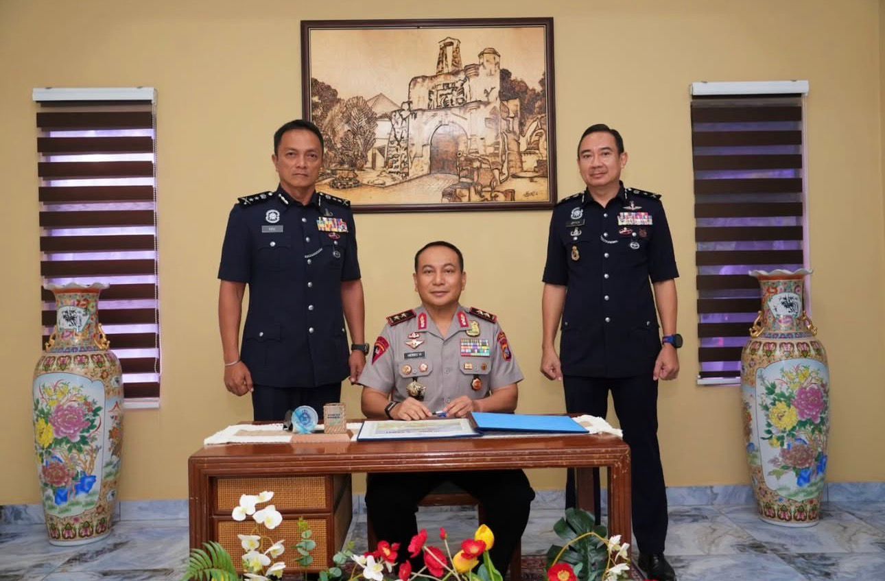 Perkuat Sinergi Lintas Negara, Irjen Pol Herry Heryawan Temui Ketua Polis Melaka