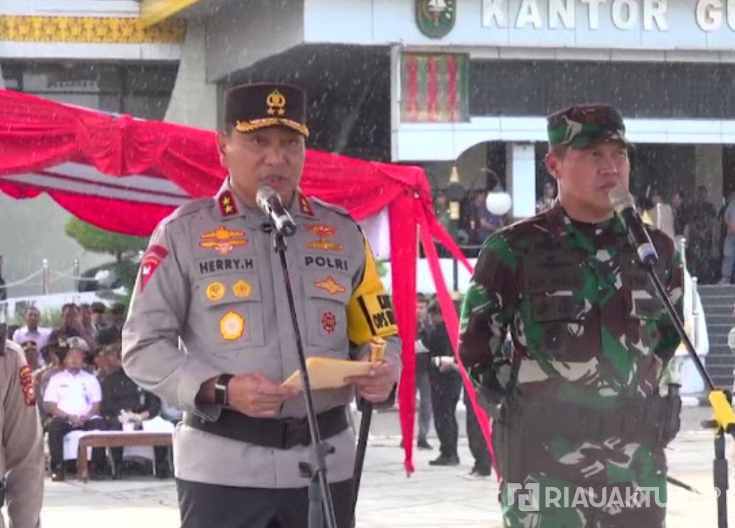 3.815 Personel Gabungan Amankan Mudik Lebaran di Riau