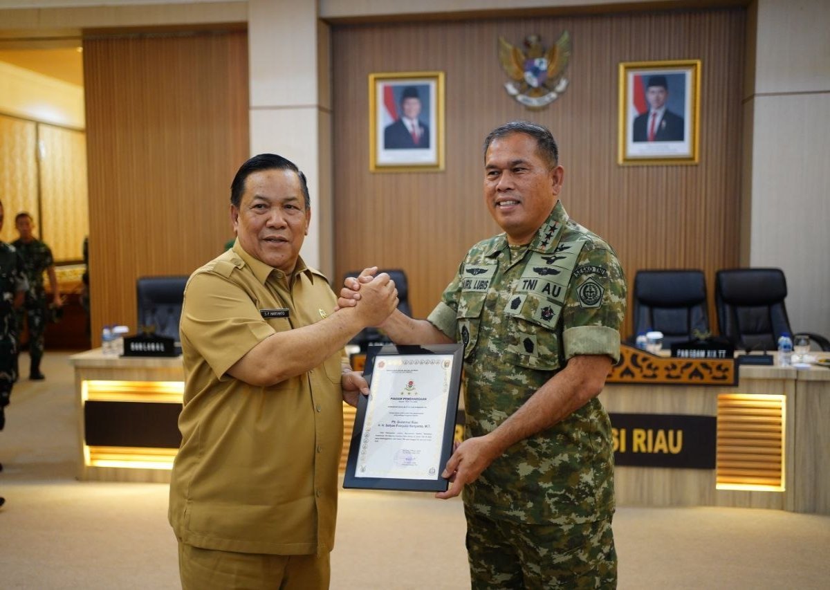 Riau Jadi Lokasi Penyusunan Rentinkon Kotamaops TNI, Plt Gubri Siap Dukung Data dan Informasi