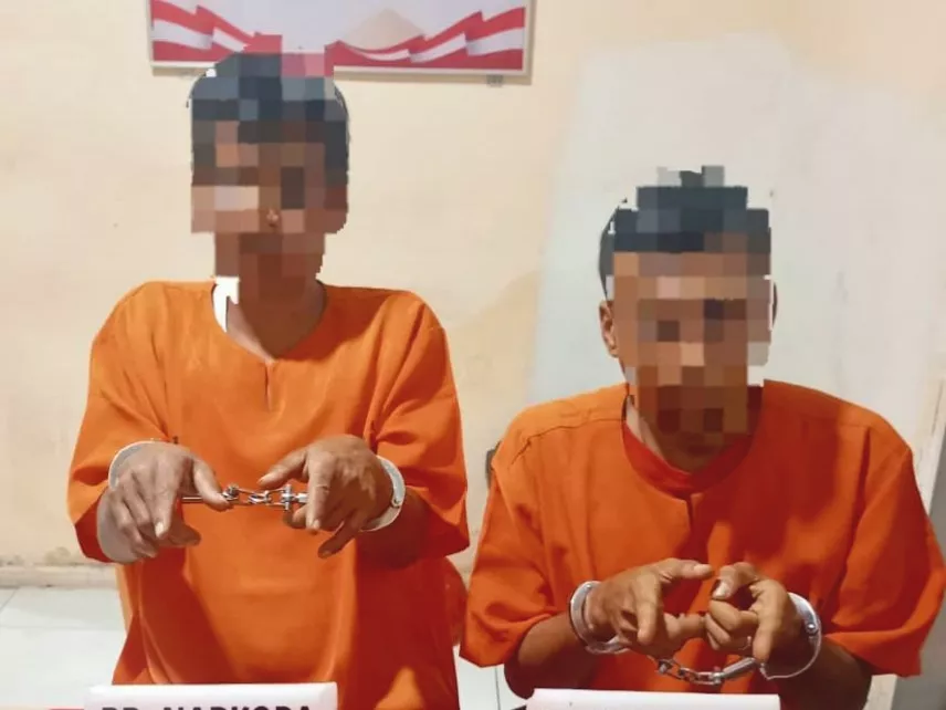 Polres Kampar Tangkap Pengedar dan Kurir Sabu, 10 Paket Diamankan