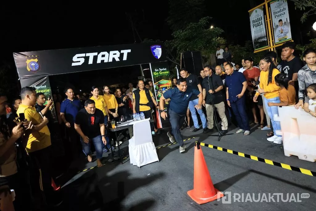 Go Sprint Go Green Seri IV Perkuat Sinergi Polri dan Masyarakat di Bulan Ramadan