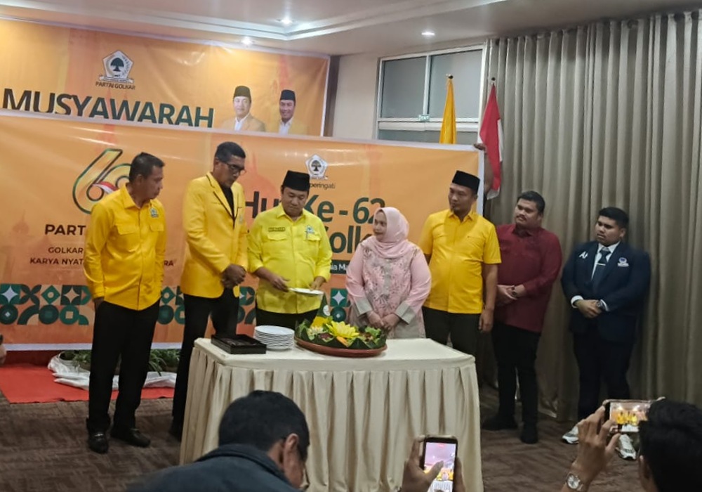 Musda Golkar Bengkalis, Kasmarni dan Yulisman Serukan Kebersamaan