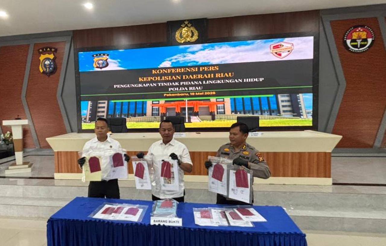 Polda Riau: PT Musim Mas Diduga Rusak Hutan di Pelalawan