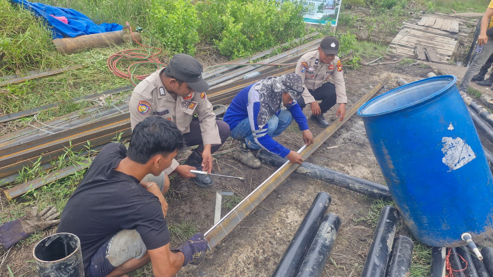42 Jembatan Selesai Dibangun, Polda Riau Buka Akses Desa Terpencil