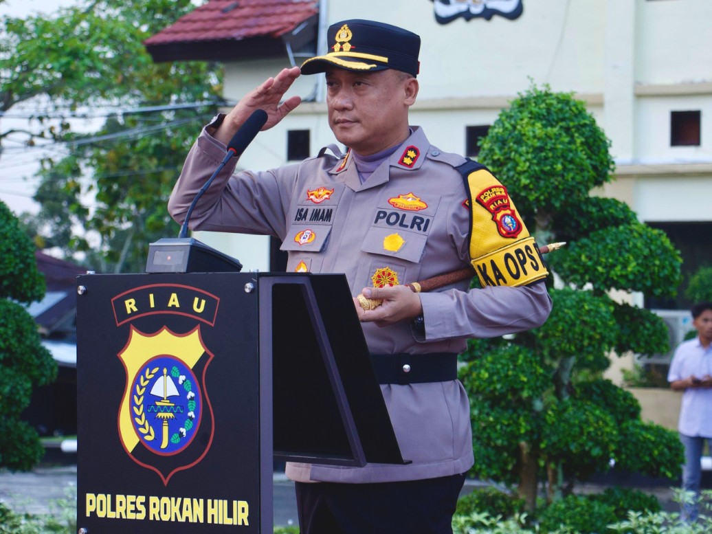 Kapolres Rohil Inisiasi Rapat Serentak Antisipasi Karhutla di Seluruh Kecamatan