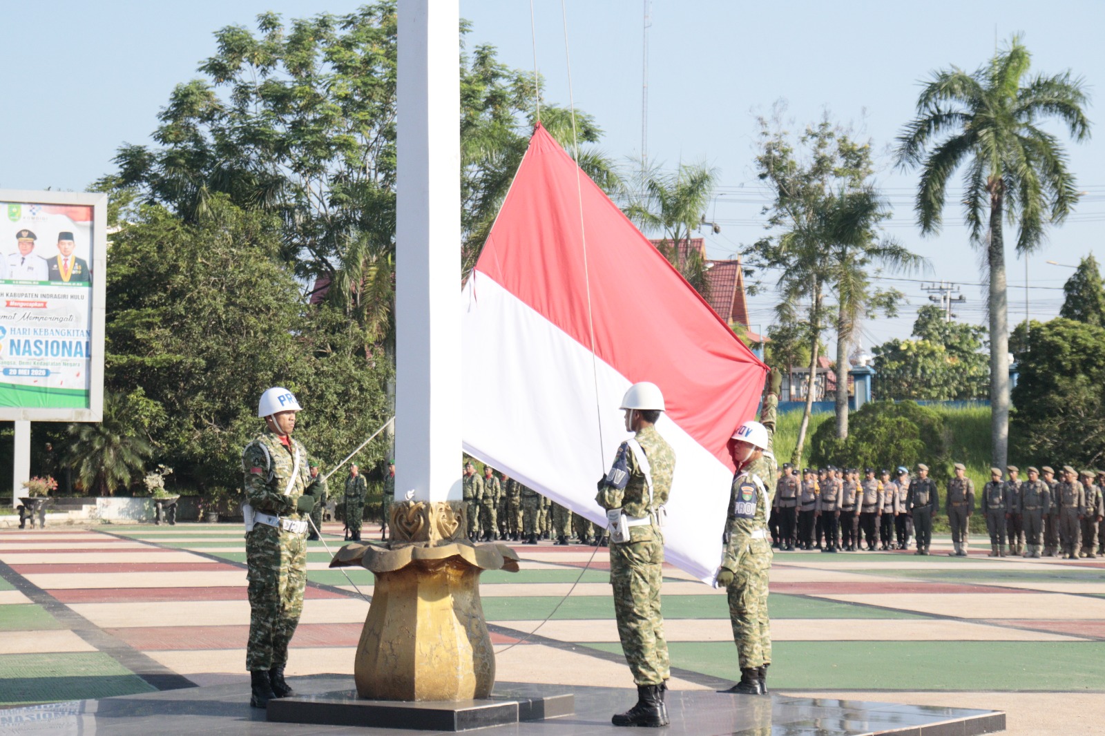 Pemkab Inhu Gelar Upacara Hari Lahir Pancasila dan Hari Lingkungan Hidup Sedunia 2026