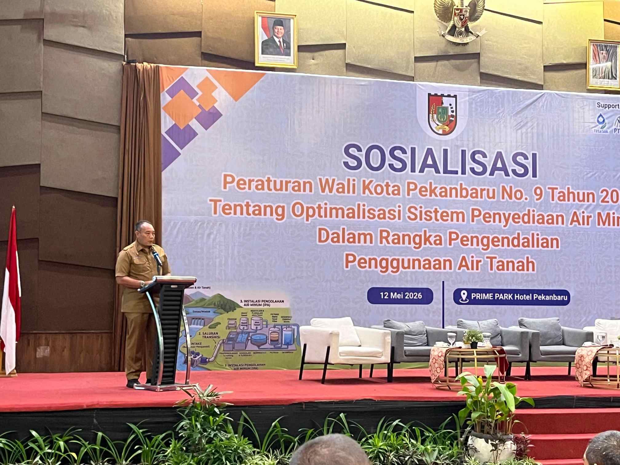 Jaga Lingkungan, Pemko Pekanbaru Atur Penggunaan Air Tanah Lewat Perwako Optimalisasi SPAM